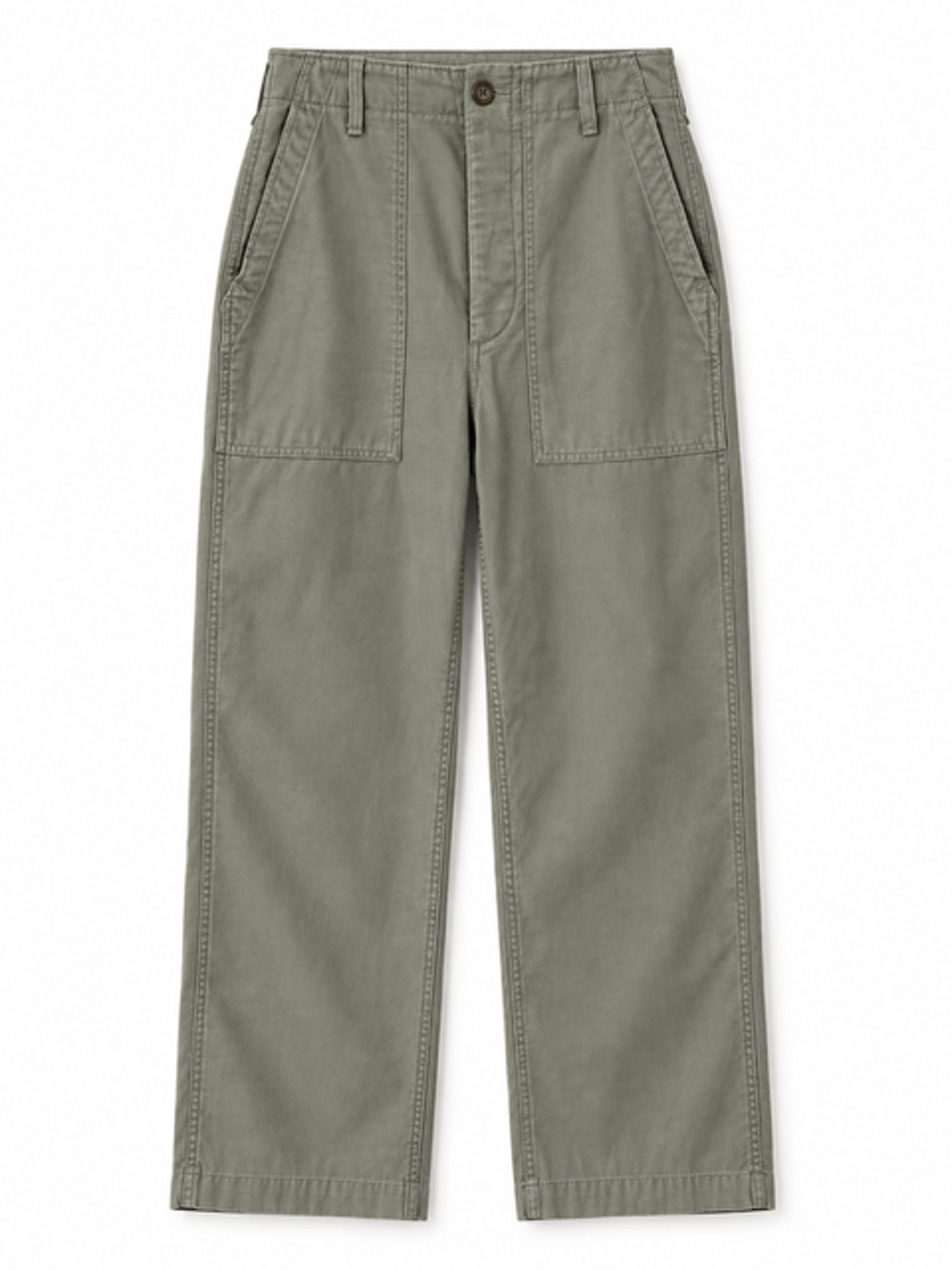 Buck Mason NWT Desert Sage Reverse Sateen Fatigue Pants Size 25